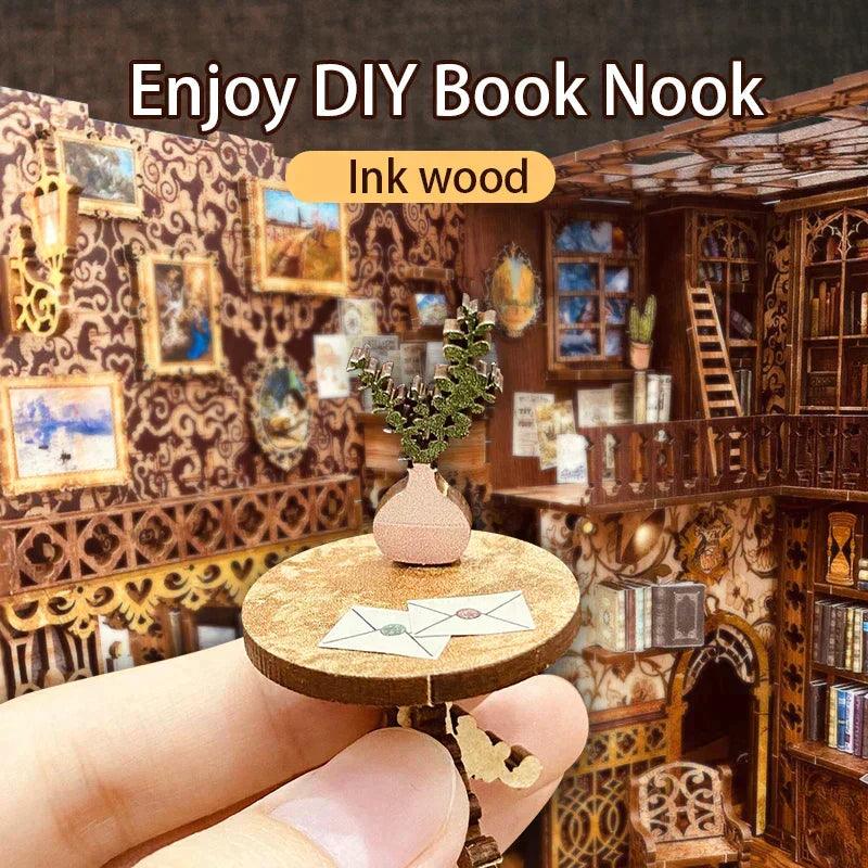 Puzzloria™ | DIY Booknook Kit (Eternal Bookstore) - Puzzloria