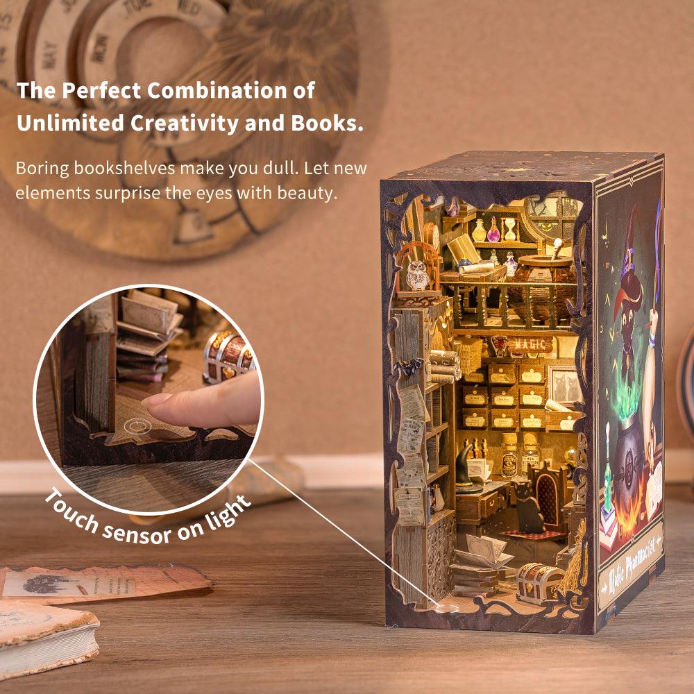 Puzzloria™ | DIY Booknook Kit (Magic Pharmacist) - Puzzloria