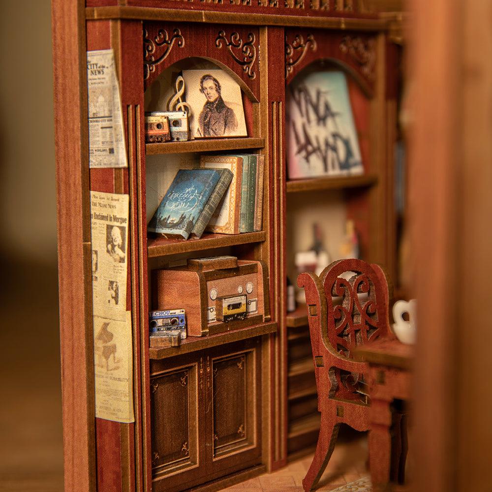 Puzzloria | Diy Book Nook Shelf - The Secret Rhythm