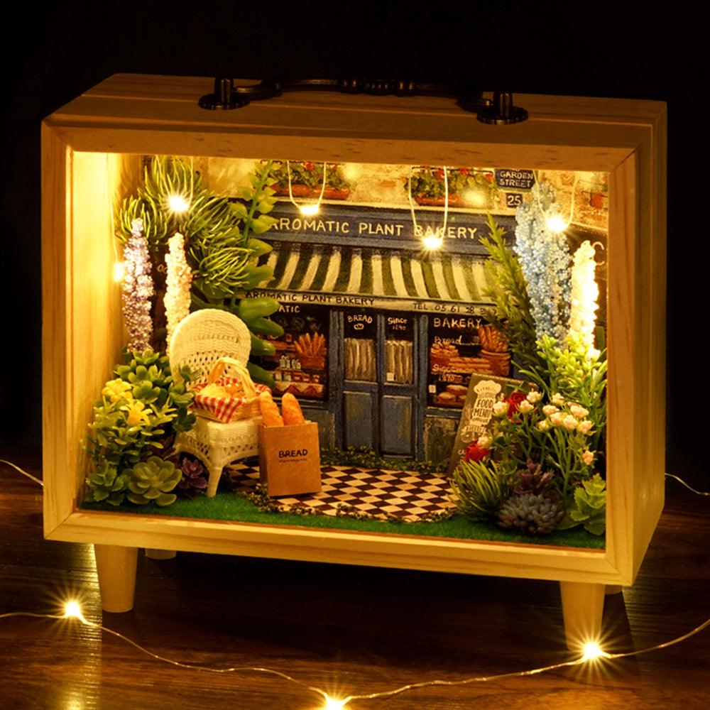 Puzzloria™ | DIY Dollhouse Kit (Small wooden box) - Puzzloria