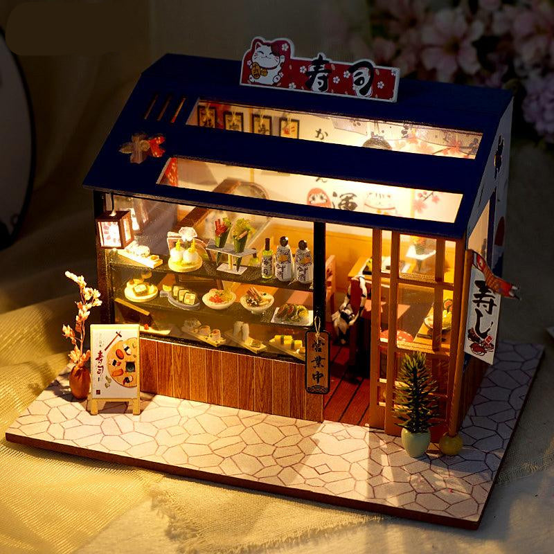 Puzzloria™ | DIY Dollhouse Kit ( Dream Shop) - Puzzloria