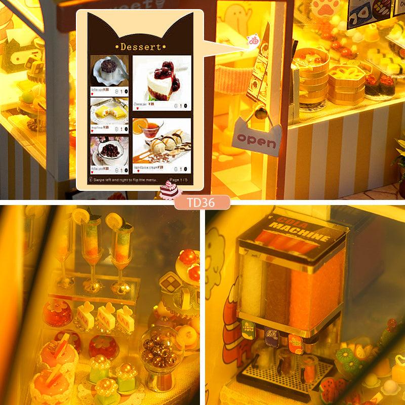 Puzzloria™ | DIY Dollhouse Kit ( Dream Shop) - Puzzloria