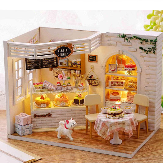 Puzzloria™ | DIY Dollhouse Kit (Cake Diary) - Puzzloria