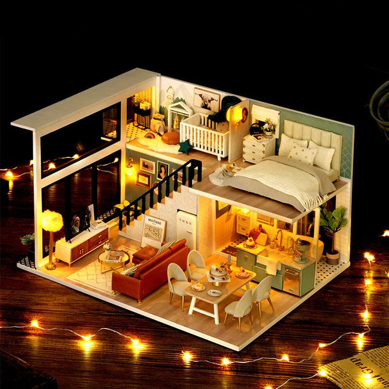 Puzzloria™ | DIY Dollhouse Kit (Comfortable Life) - Puzzloria