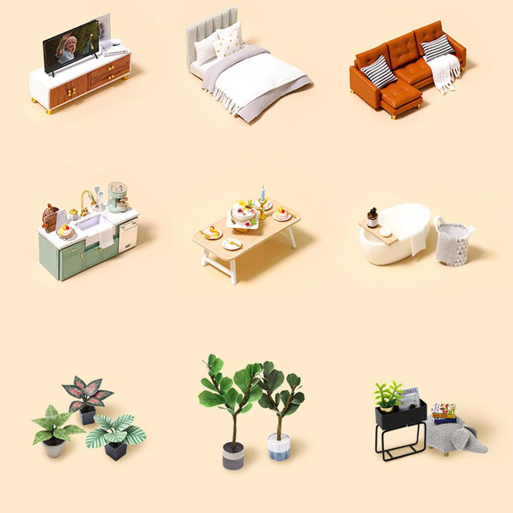 Puzzloria™ | DIY Dollhouse Kit (Comfortable Life) - Puzzloria