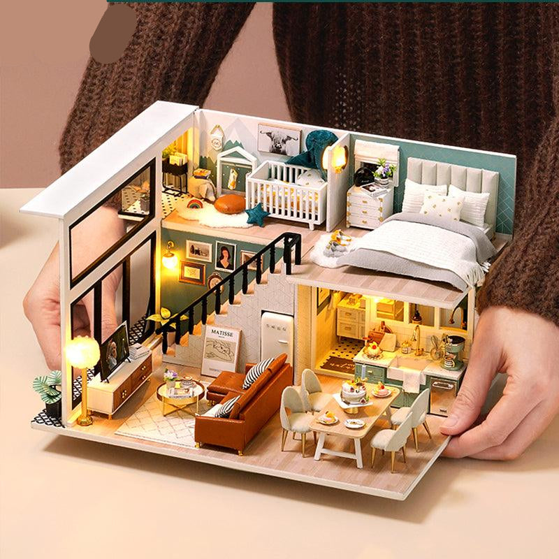 Puzzloria™ | DIY Dollhouse Kit (Comfortable Life) - Puzzloria
