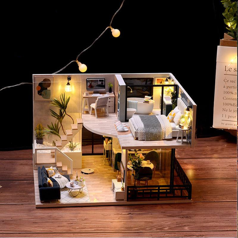 Puzzloria™ | DIY Dollhouse Kit (Cozy Time) - Puzzloria