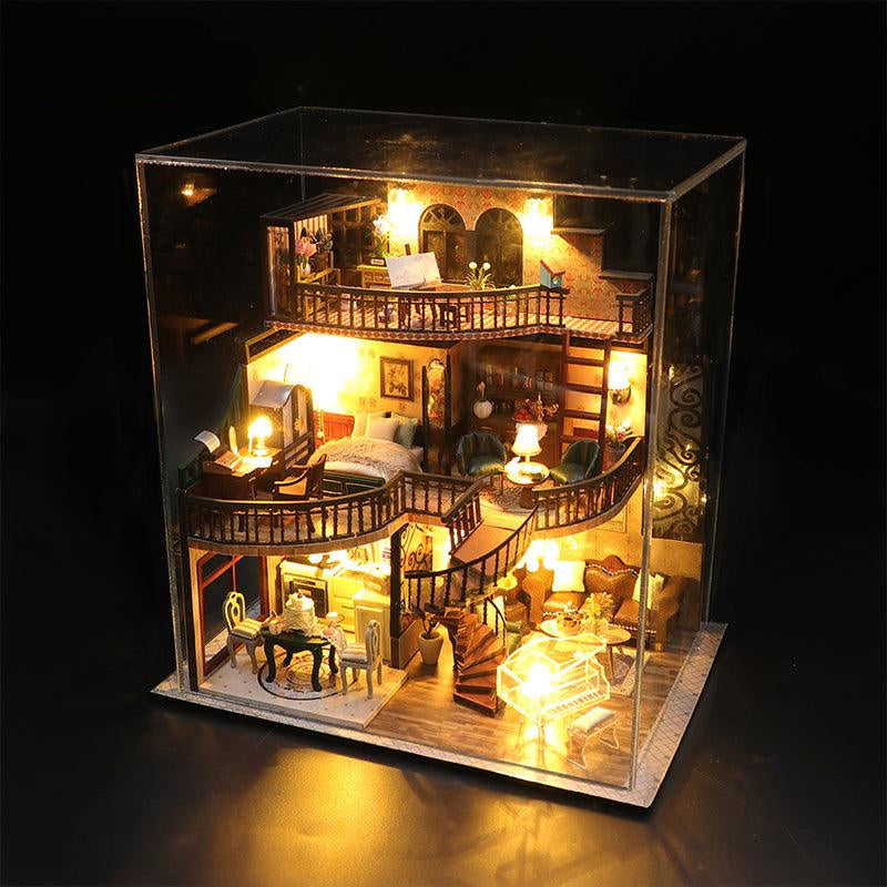 Puzzloria™ | DIY Dollhouse Kit (Dream Building Pavilion) - Puzzloria