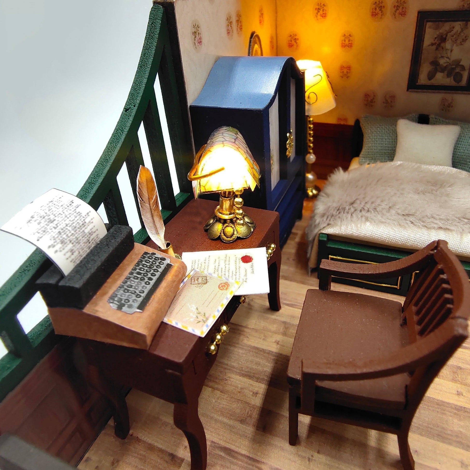 Puzzloria™ | DIY Dollhouse Kit (Dream Building Pavilion) - Puzzloria