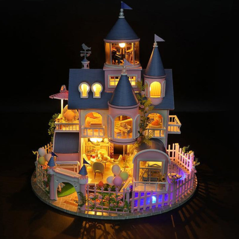 Puzzloria™ | DIY Dollhouse Kit (Fairy Castle) - Puzzloria