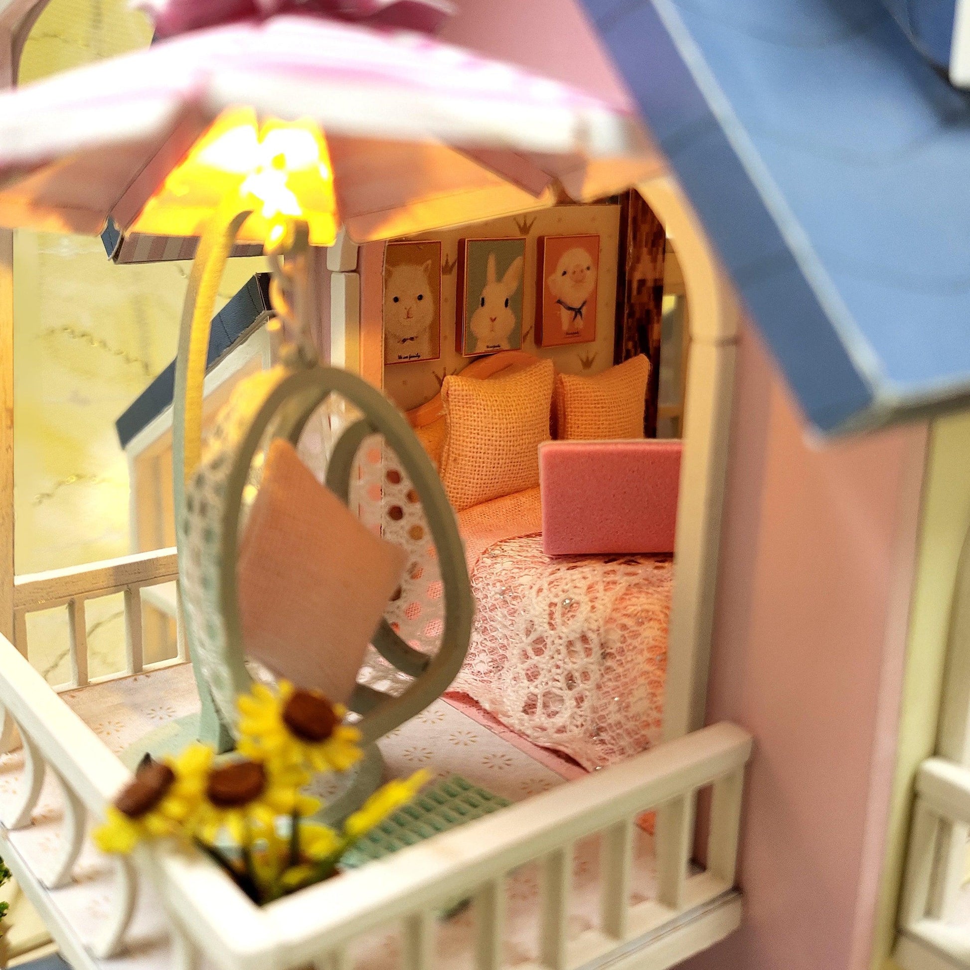 Puzzloria™ | DIY Dollhouse Kit (Fairy Castle) - Puzzloria
