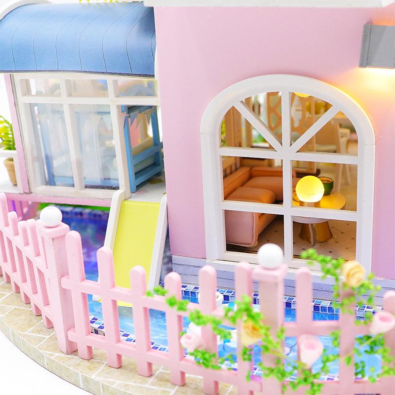Puzzloria™ | DIY Dollhouse Kit (Fairy Castle) - Puzzloria