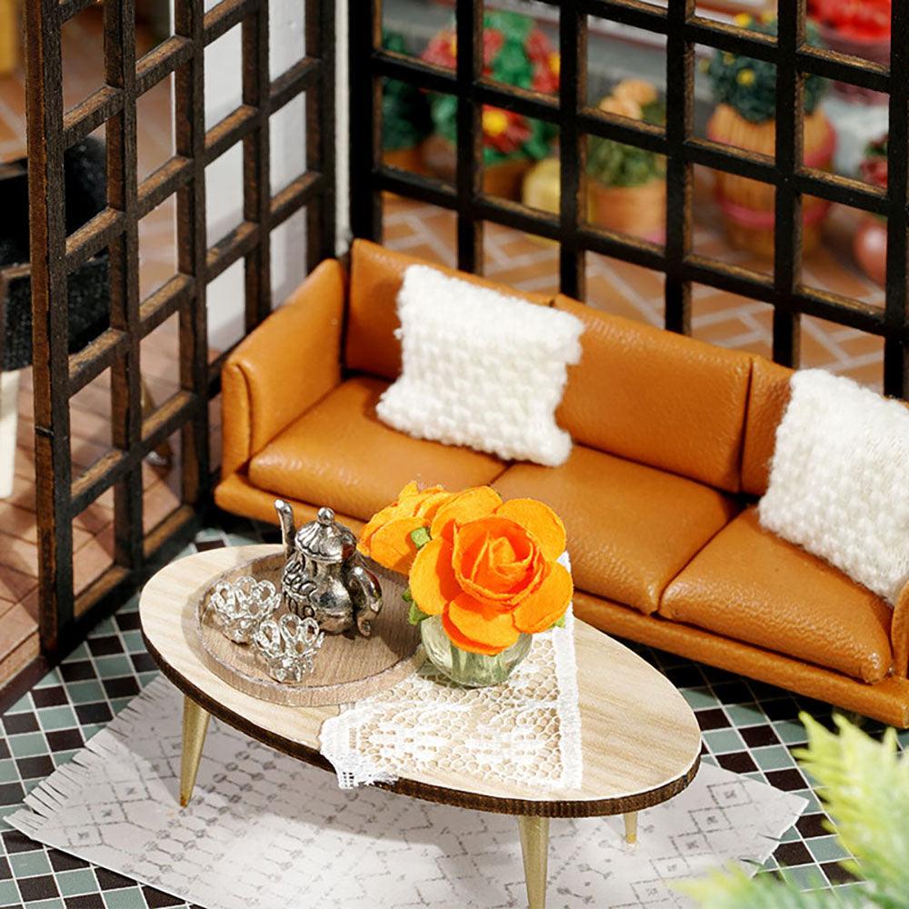 Puzzloria™ | DIY Dollhouse Kit (Forest Teashop ) - Puzzloria
