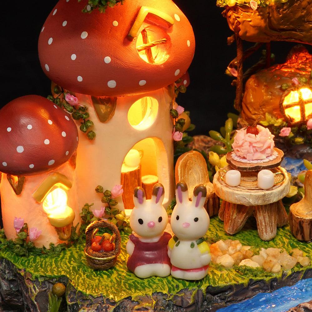 Puzzloria™ | DIY Dollhouse Kit (Garden Diary) - Puzzloria