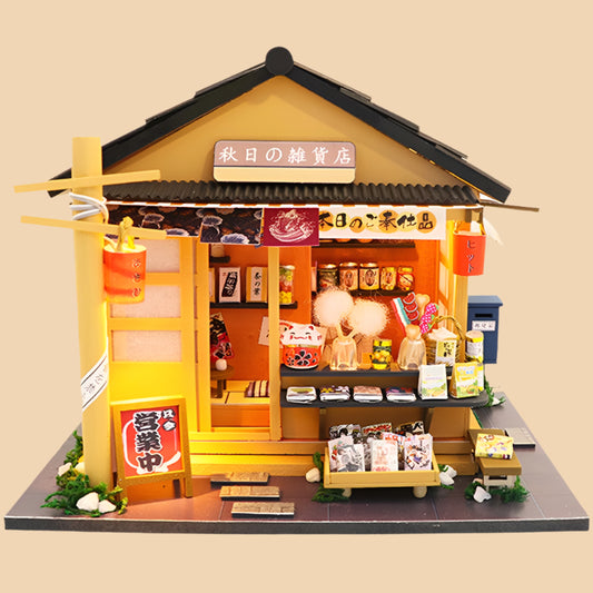 Puzzloria™ | DIY Dollhouse Kit (Gocery store) - Puzzloria
