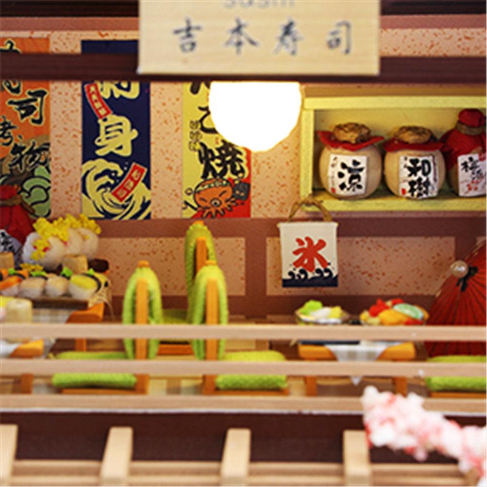 Puzzloria™ | Sushi Haven Miniature Restaurant Kit - Puzzloria
