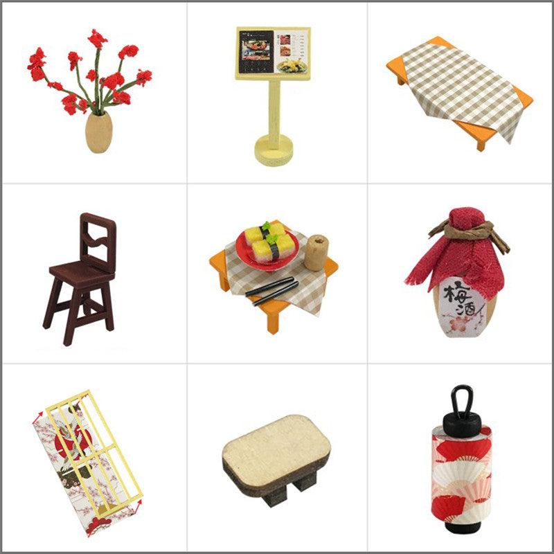 Puzzloria™ | Sushi Haven Miniature Restaurant Kit - Puzzloria