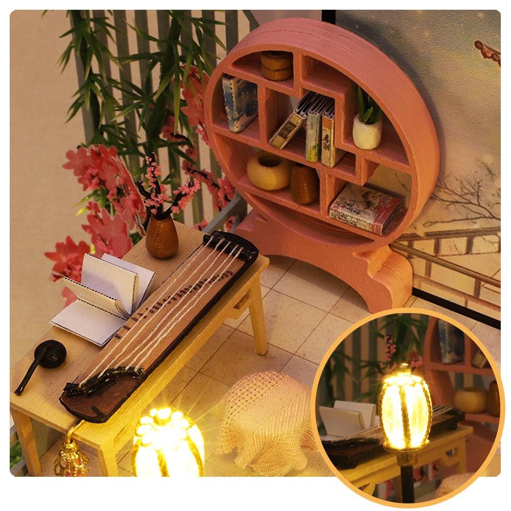 Puzzloria™ | DIY Dollhouse Kit (Guqin Pavilion) - Puzzloria
