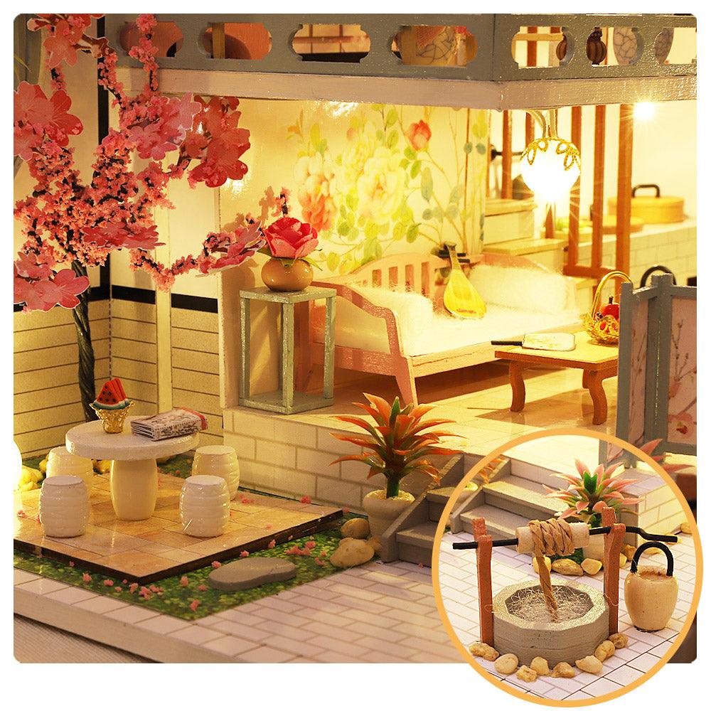 Puzzloria™ | DIY Dollhouse Kit (Guqin Pavilion) - Puzzloria