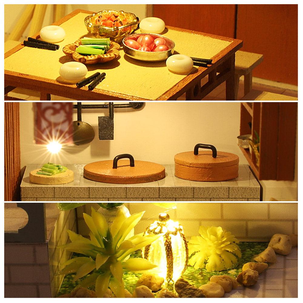 Puzzloria™ | DIY Dollhouse Kit (Guqin Pavilion) - Puzzloria