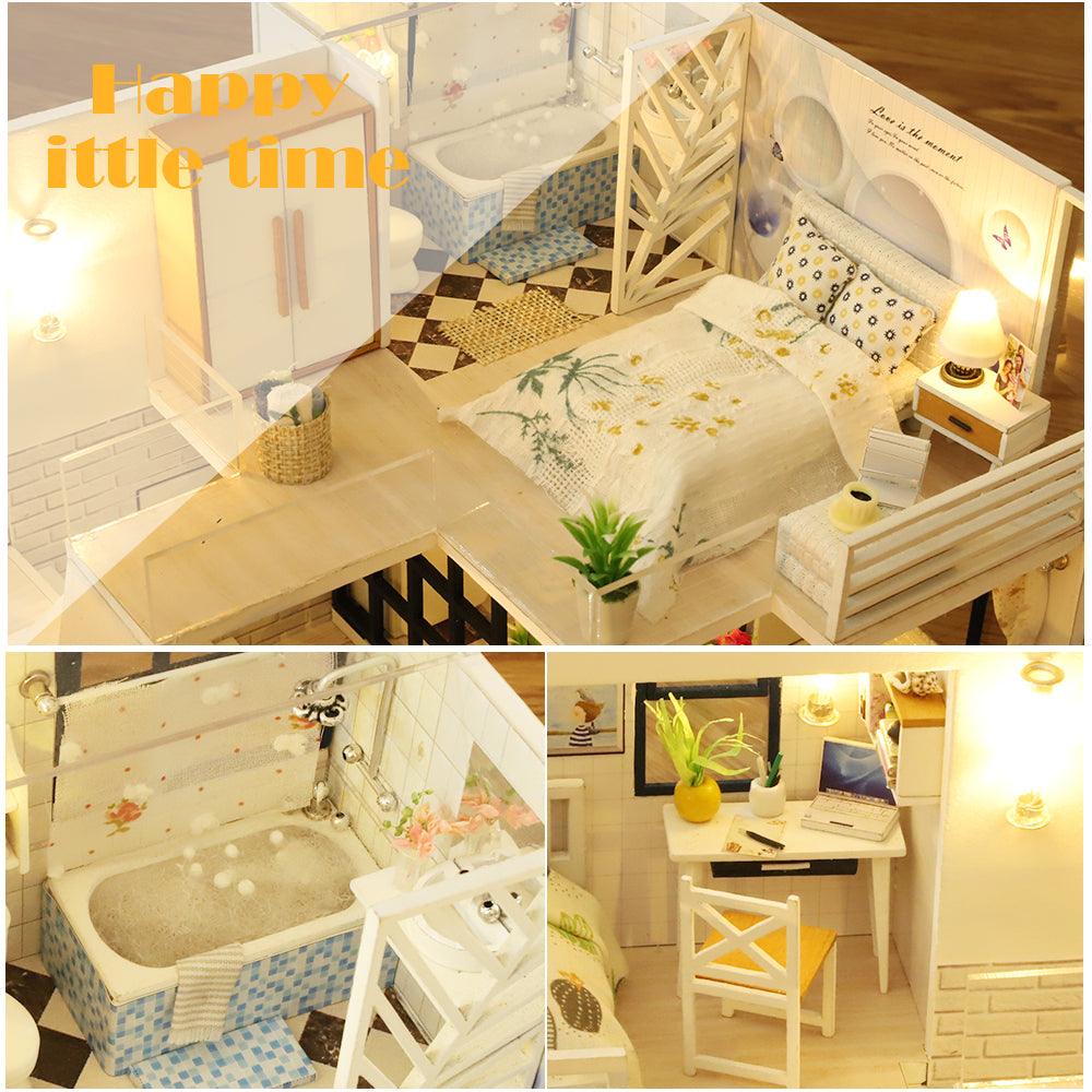 Puzzloria™ | DIY Dollhouse Kit (Happy Time) - Puzzloria