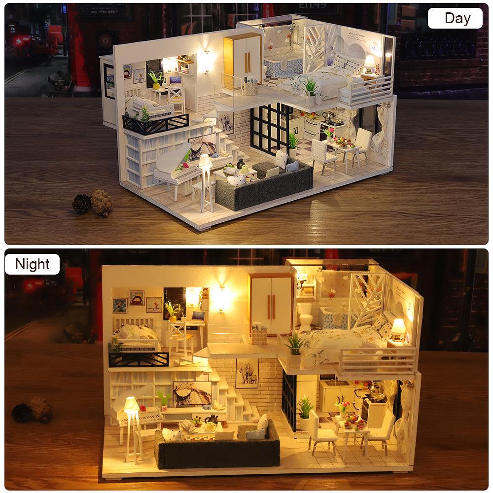 Puzzloria™ | DIY Dollhouse Kit (Happy Time) - Puzzloria