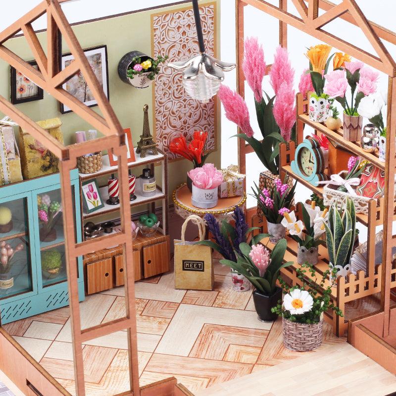 Puzzloria™ | DIY Dollhouse Kit (Jenny's Greenhouse) - Puzzloria