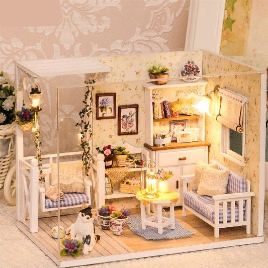 Puzzloria™ | DIY Dollhouse Kit (Kitten Diary) - Puzzloria