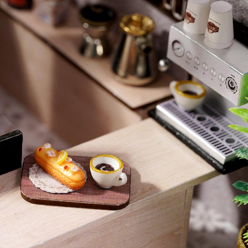 Puzzloria™ | DIY Dollhouse Kit (Leisurely Coffee Shop) - Puzzloria