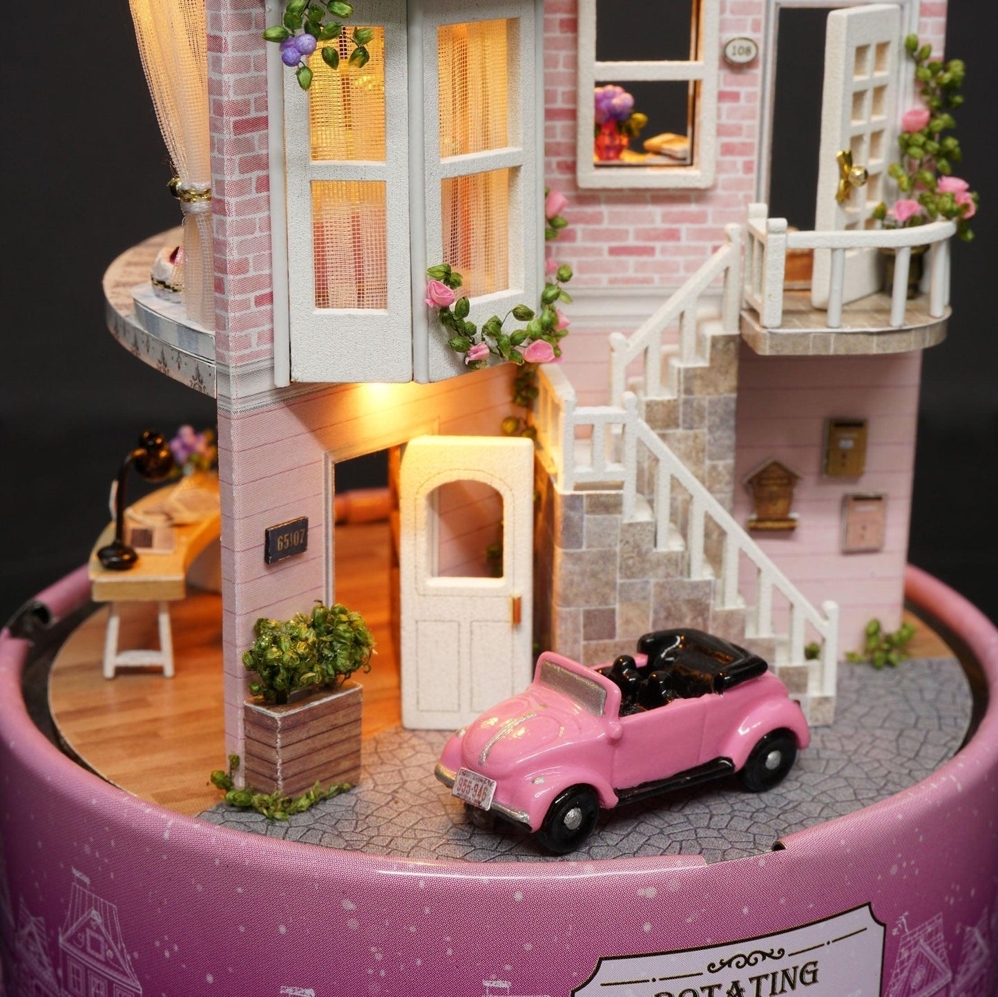 Puzzloria™ | DIY Dollhouse Kit (Meet at Corner) - Puzzloria