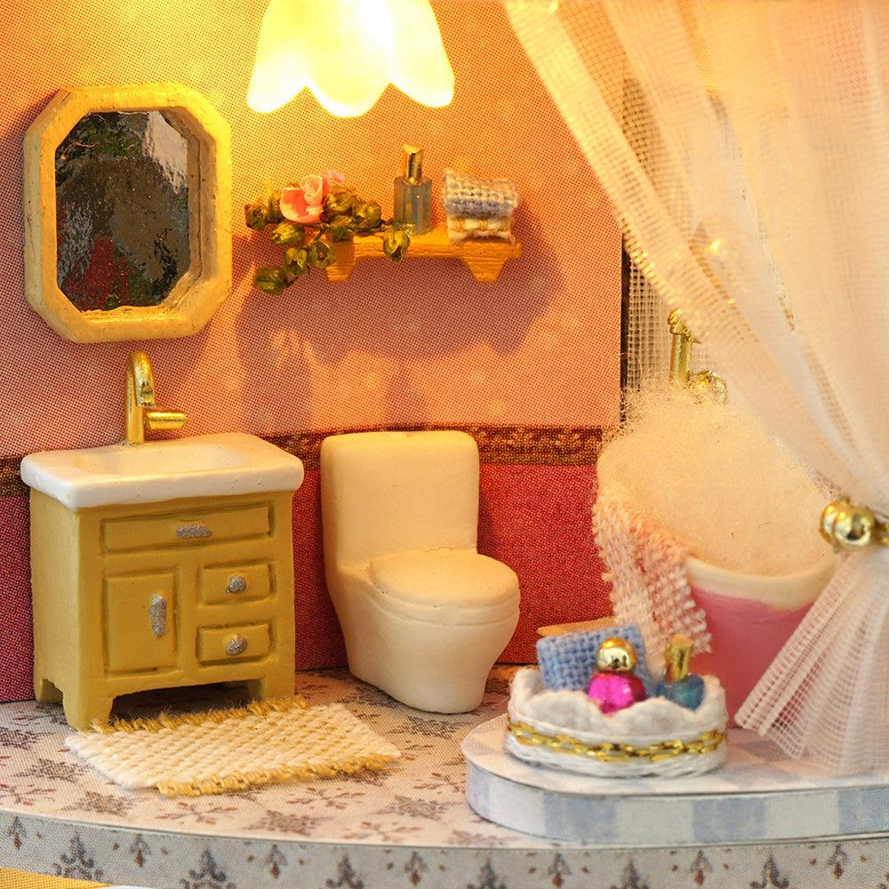 Puzzloria™ | DIY Dollhouse Kit (Meet at Corner) - Puzzloria