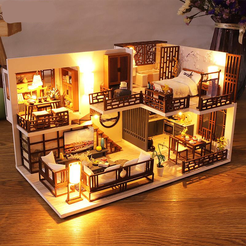 Puzzloria™ | DIY Dollhouse Kit (Quiet Time) - Puzzloria