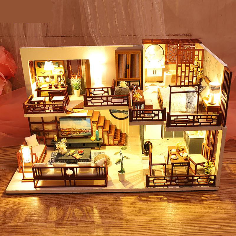 Puzzloria™ | DIY Dollhouse Kit (Quiet Time) - Puzzloria
