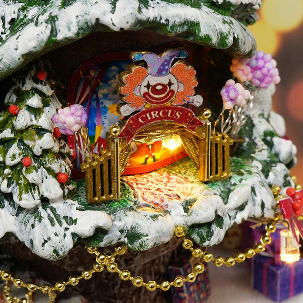 Puzzloria™ | DIY Dollhouse Kit (Snowy Wonderland) - Puzzloria