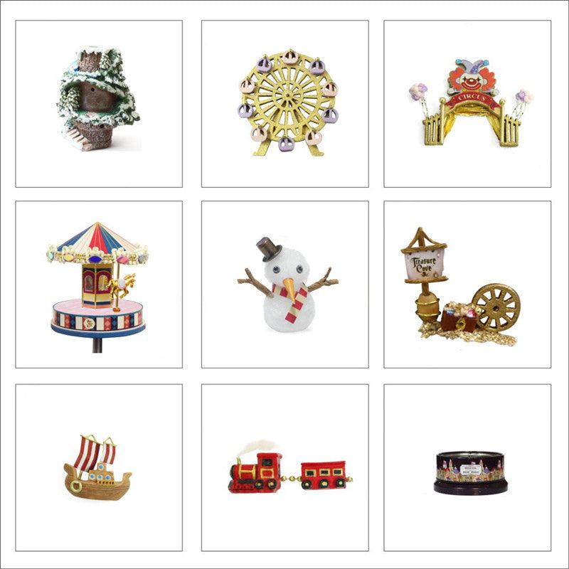 Puzzloria™ | DIY Dollhouse Kit (Snowy Wonderland) - Puzzloria