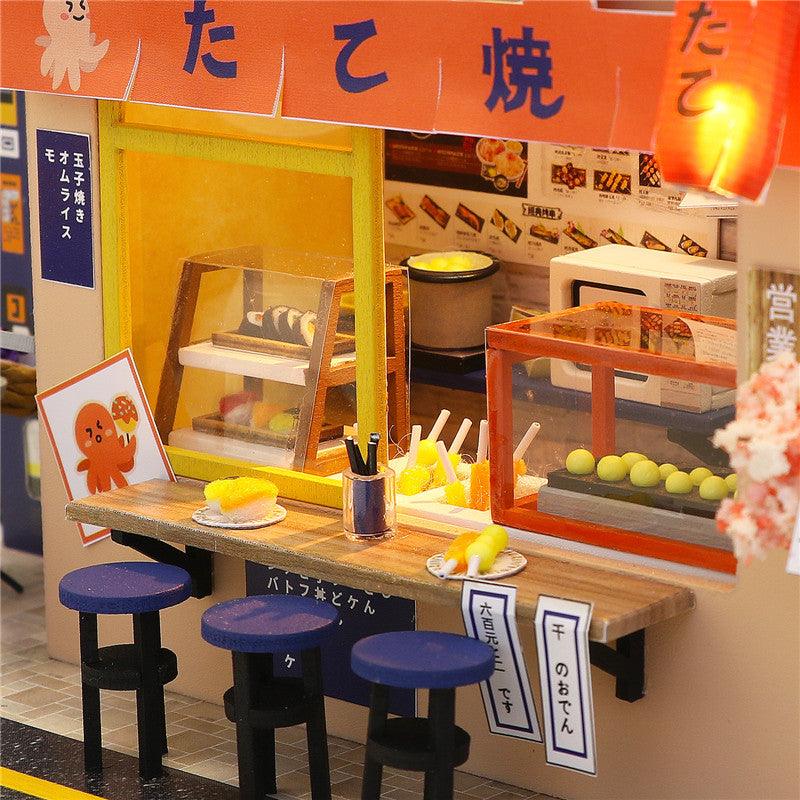 Puzzloria™ | DIY Dollhouse Kit (Star Takoyaki) - Puzzloria