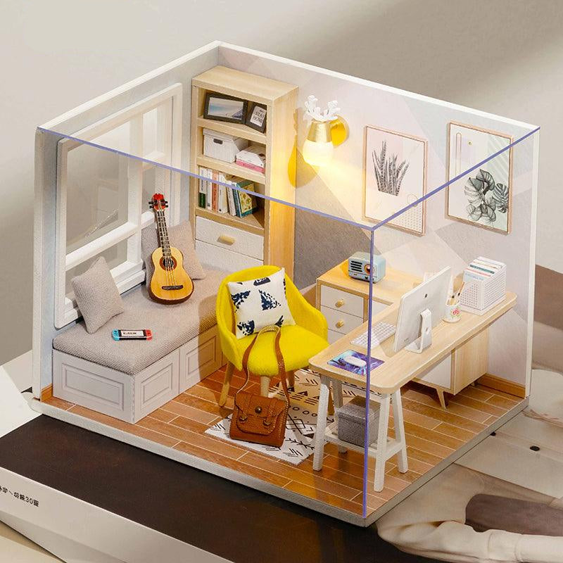 Puzzloria™ | DIY Dollhouse Kit ( Sunshine Room) - Puzzloria