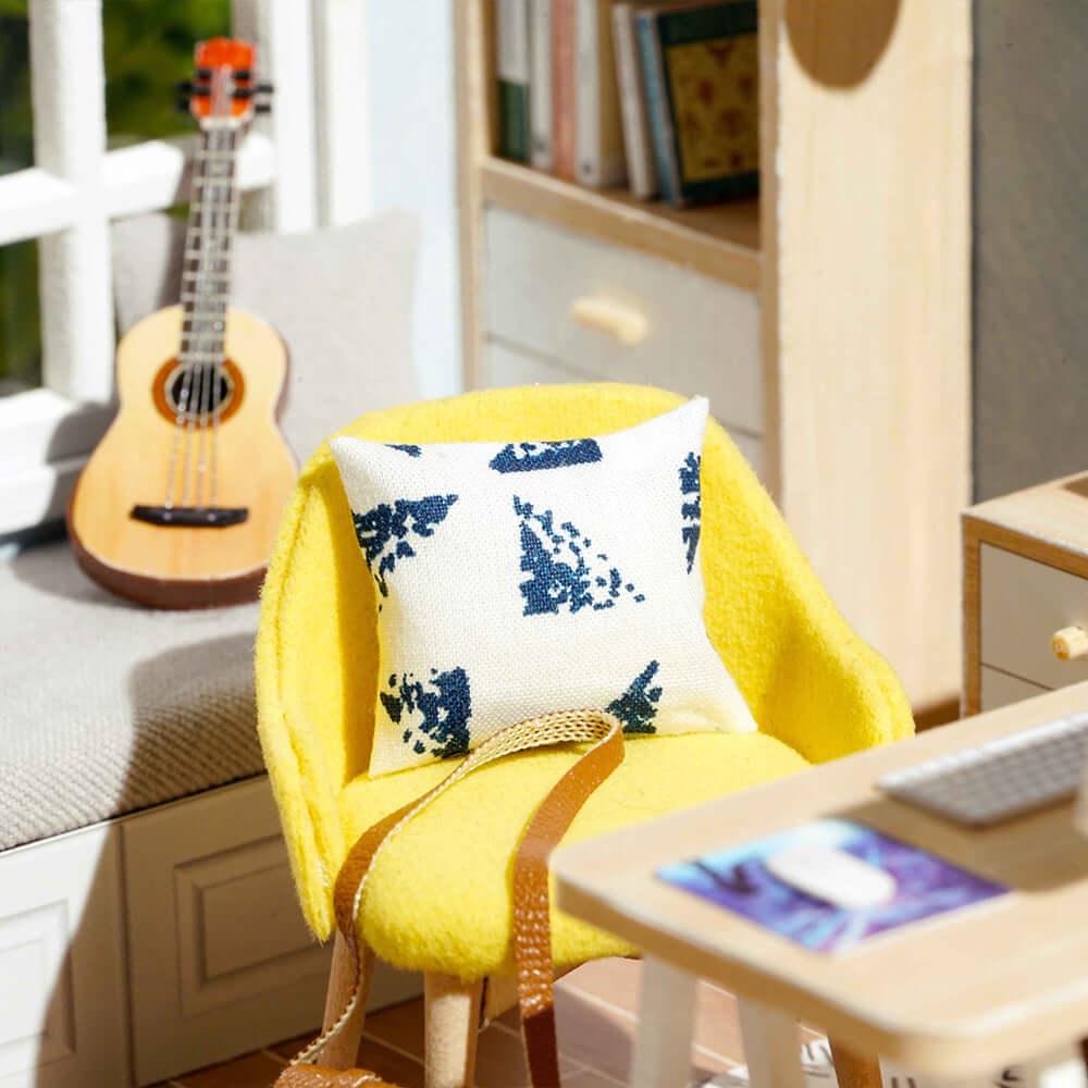 Puzzloria™ | DIY Dollhouse Kit ( Sunshine Room) - Puzzloria