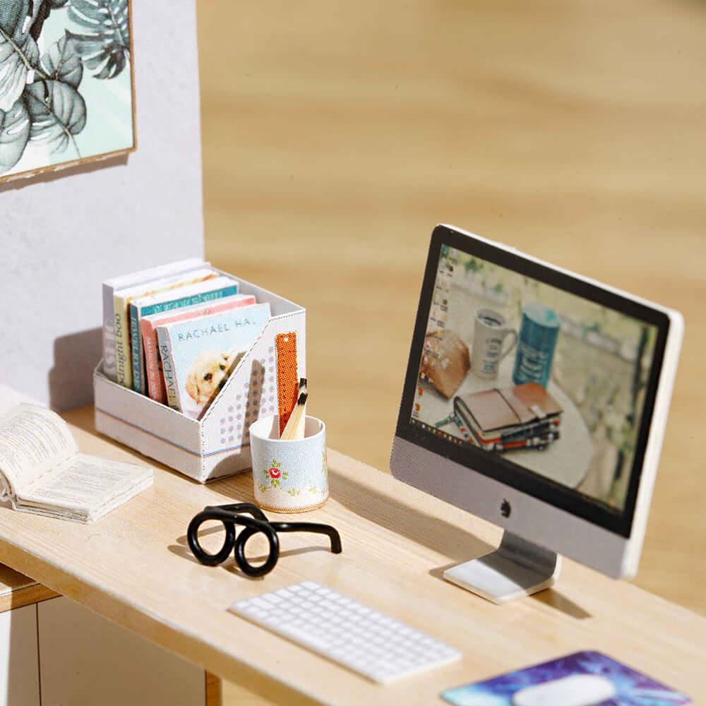 Puzzloria™ | DIY Dollhouse Kit ( Sunshine Room) - Puzzloria