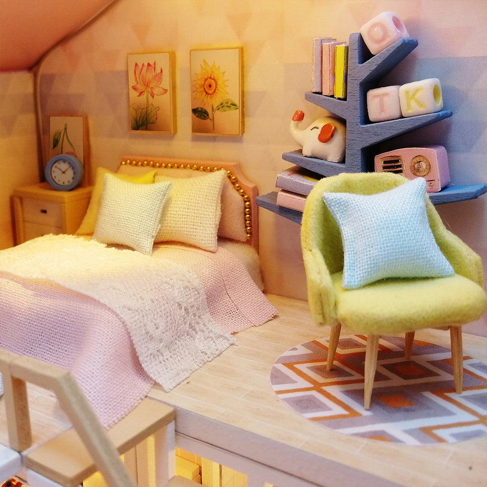 Puzzloria™ | DIY Dollhouse Kit (Sweet Time) - Puzzloria