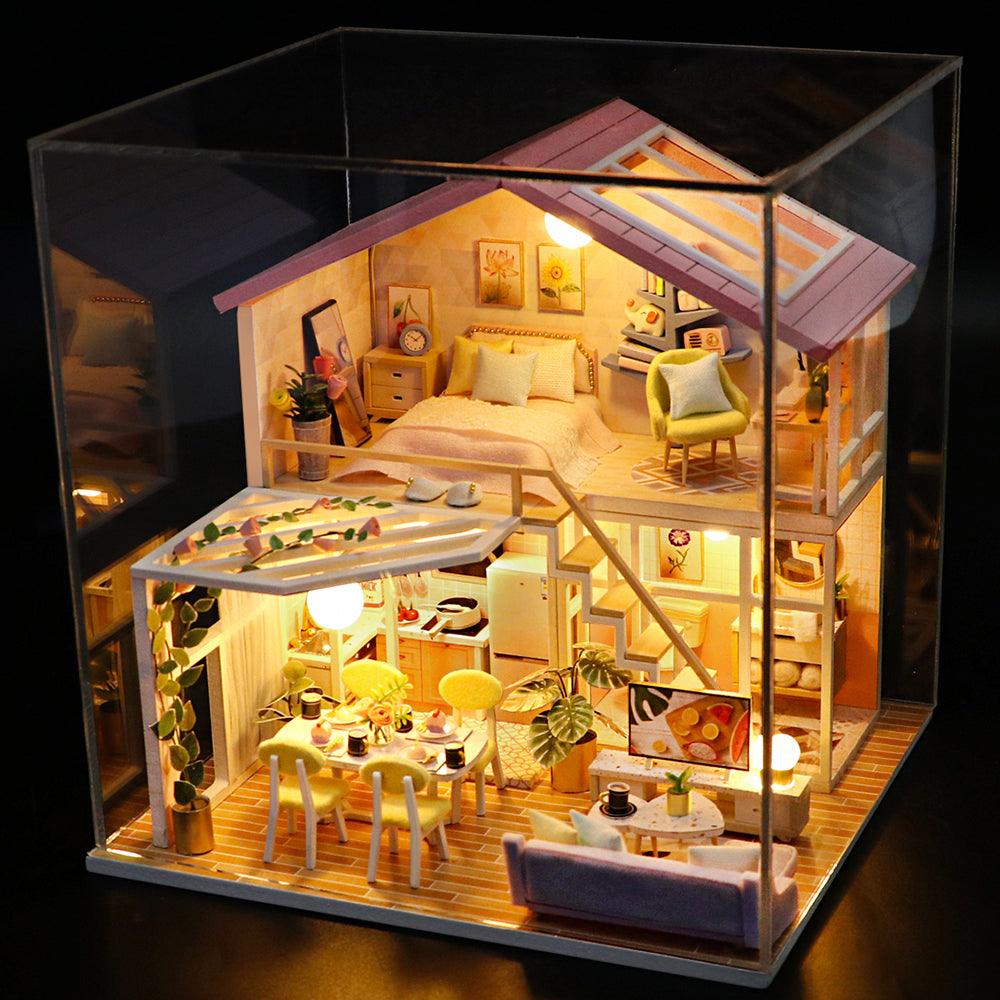 Puzzloria™ | DIY Dollhouse Kit (Sweet Time) - Puzzloria