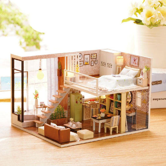 Puzzloria™ | DIY Dollhouse Kit (Wait For Time) - Puzzloria