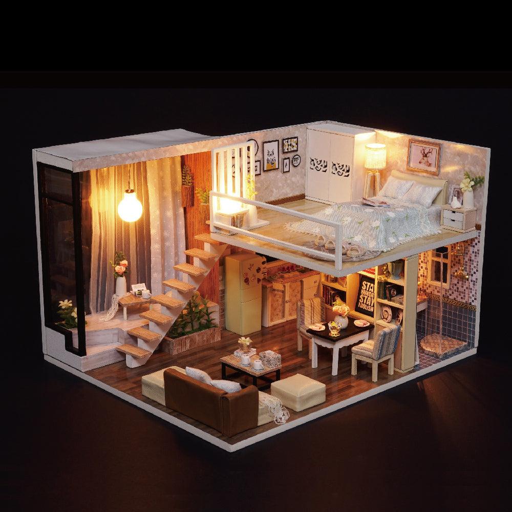 Puzzloria™ | DIY Dollhouse Kit (Wait For Time) - Puzzloria