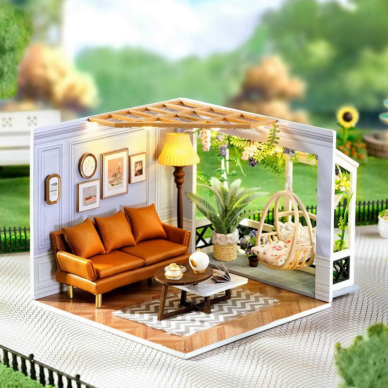 Puzzloria™ | DIY Dollhouse Kit (Warm Moment) - Puzzloria