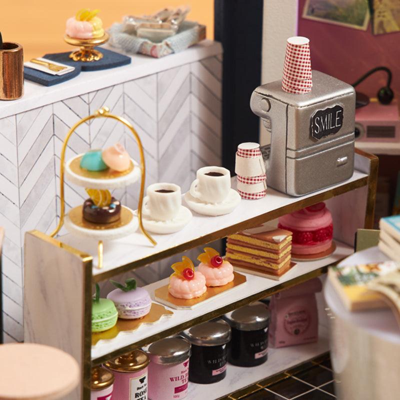 Puzzloria™ | Dollhouse Kit (Book Cafe) - Puzzloria
