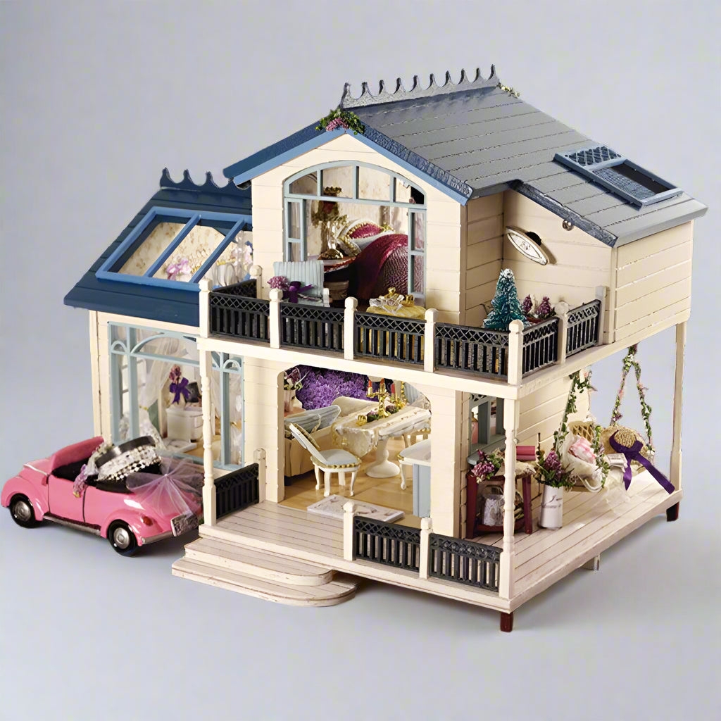 Puzzloria™ | Dollhouse Kit (PROVENCE LAVENDER) - Puzzloria