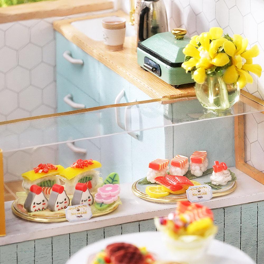 Puzzloria™ | DIY Dollhouse Kit (Sunny Tea Station) - Puzzloria