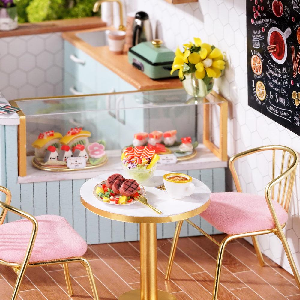 Puzzloria™ | DIY Dollhouse Kit (Sunny Tea Station) - Puzzloria