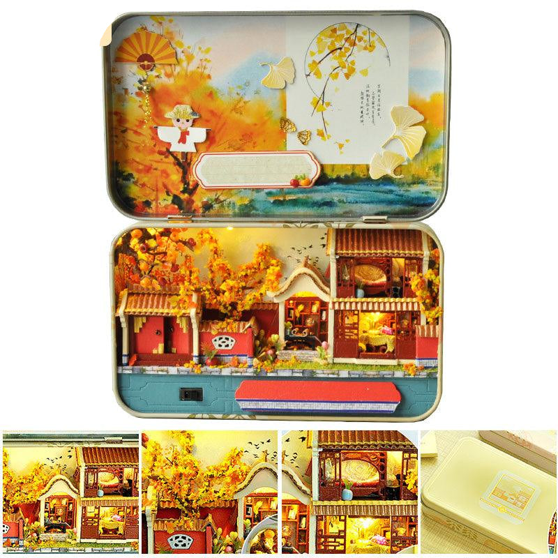 Puzzloria™ | DIY Dollhouse Kit (Mini Four Seasons) - Puzzloria
