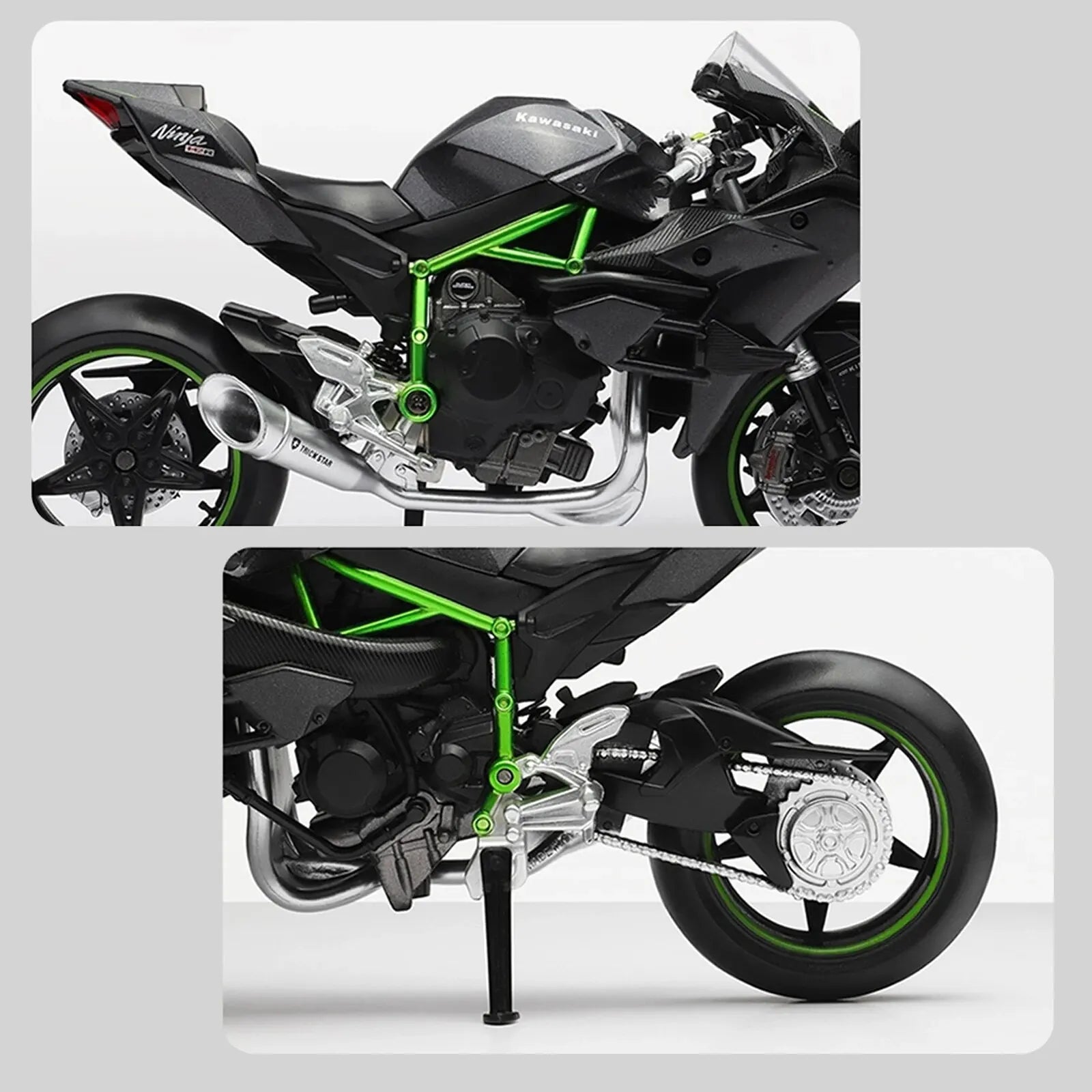 Premium die-cast motorcycle model with detailed craftsmanship and authentic design
